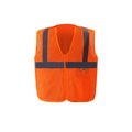2W International Orange Five Point Breakaway Vest, 5X-Large, Orange, Class 2 B320C-2 5XL